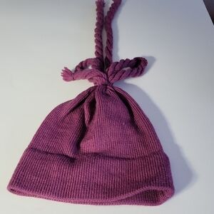 Purple Knit Women's Hat